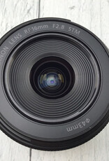 CANON Canon RF 16mm f2.8 STM Lens in Box Used EX