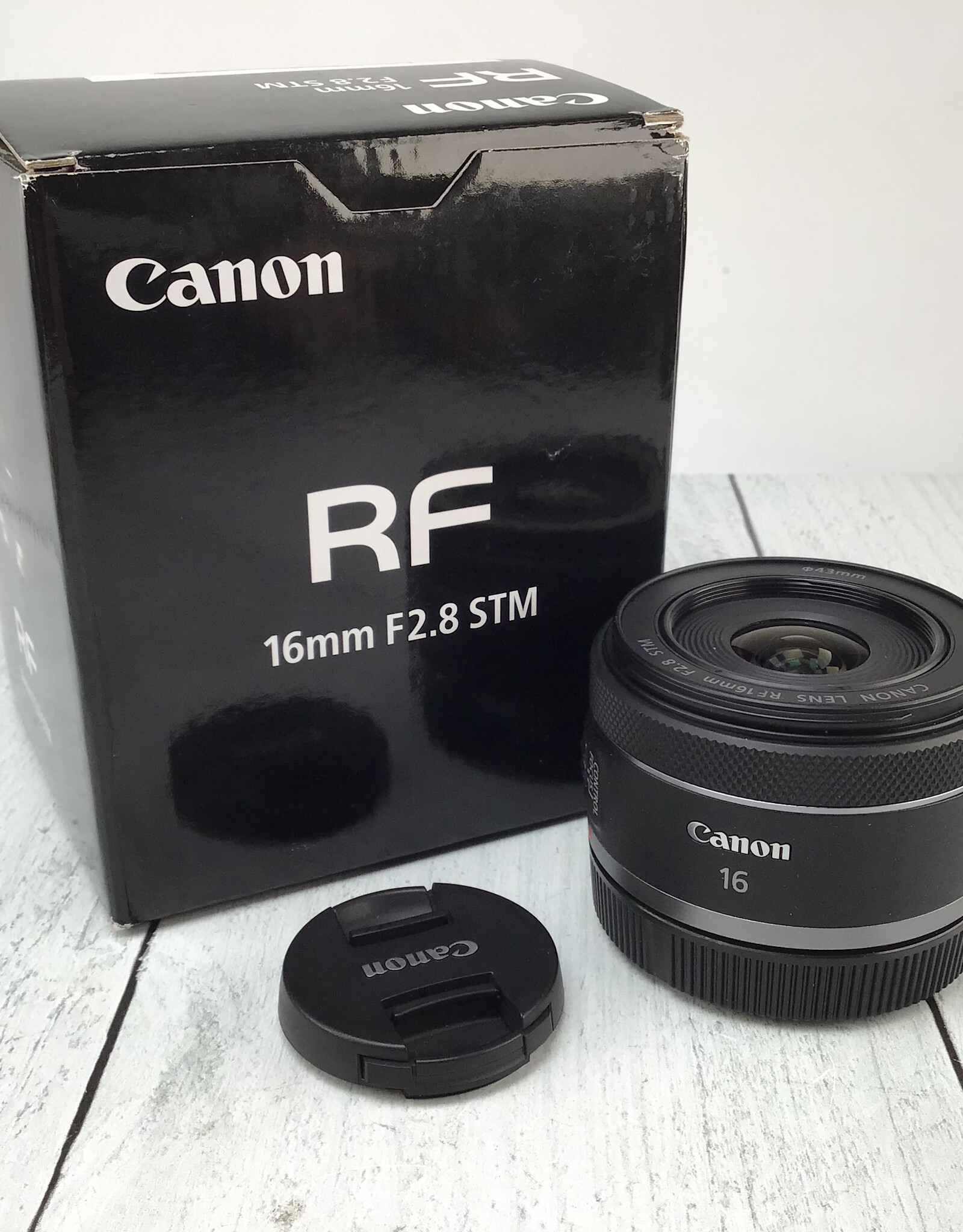 CANON Canon RF 16mm f2.8 STM Lens in Box Used EX