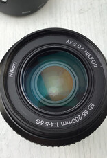 NIKON Nikon DX AF-S 55-200mm f4-5.6G ED Lens Used Good