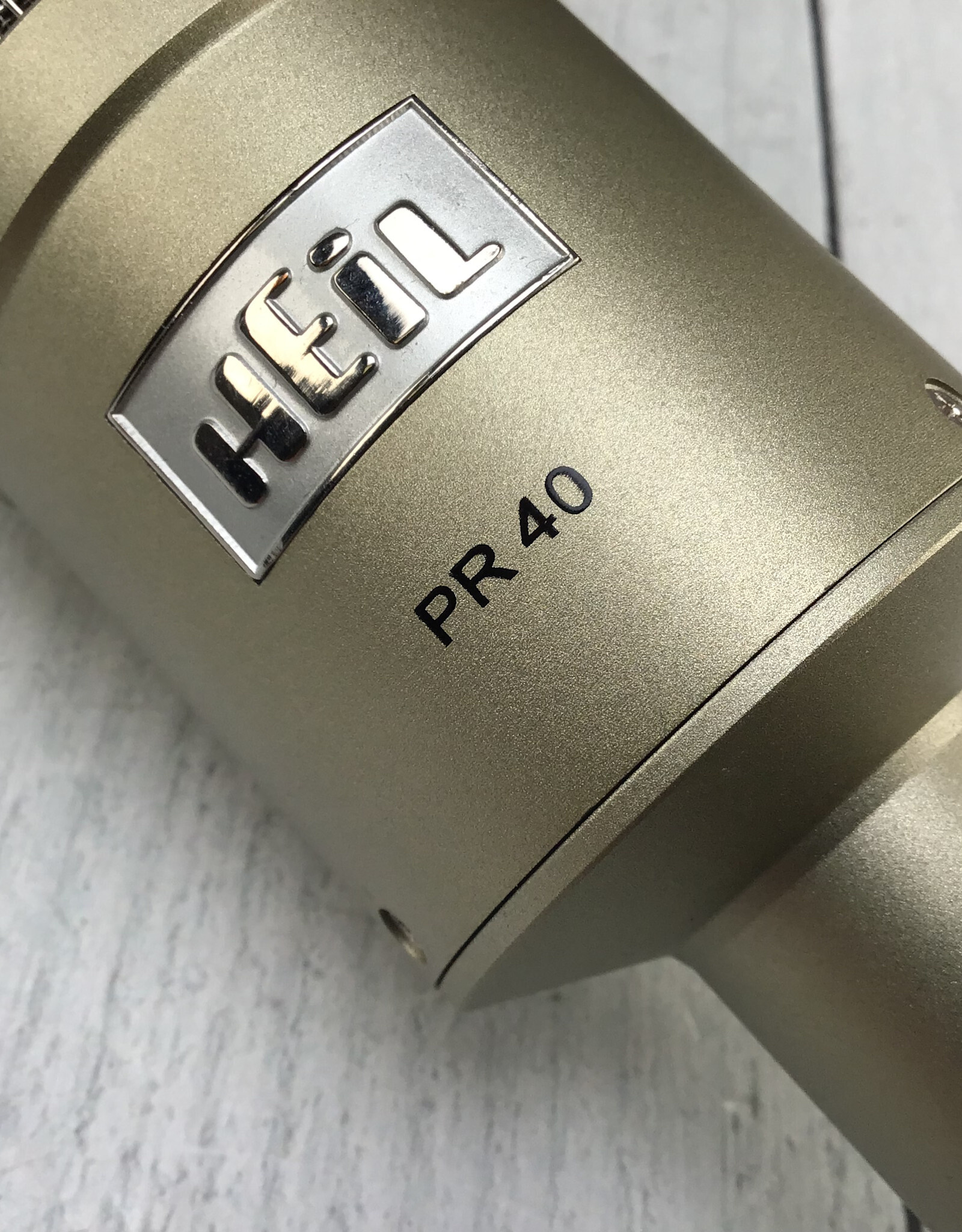 heil Heil PR40 Dynamic Studio Microphone in Case Used Good