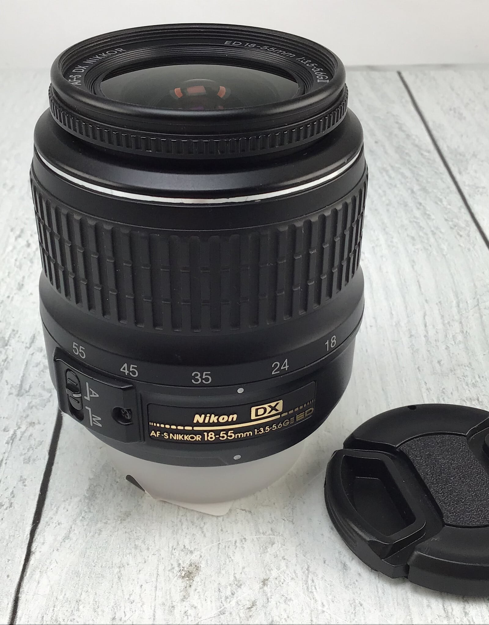 NIKON Nikon DX AF-S Nikkor 18-55mm f3.5-5.6 G II Lens Used Good