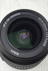 NIKON Nikon DX AF-S Nikkor 18-55mm f3.5-5.6 G II Lens Used Good