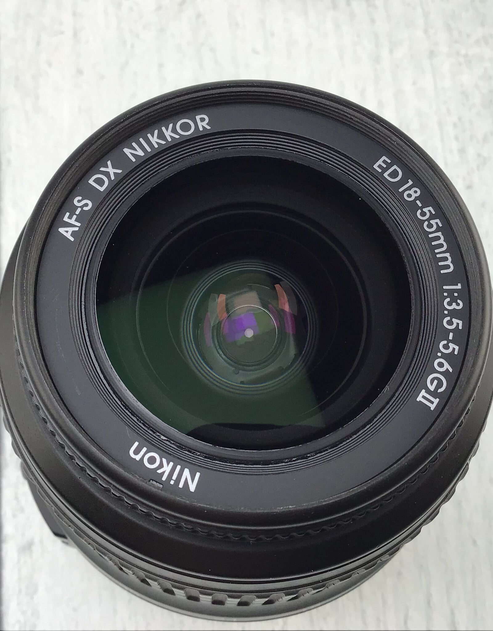 NIKON Nikon DX AF-S Nikkor 18-55mm f3.5-5.6 G II Lens Used Good
