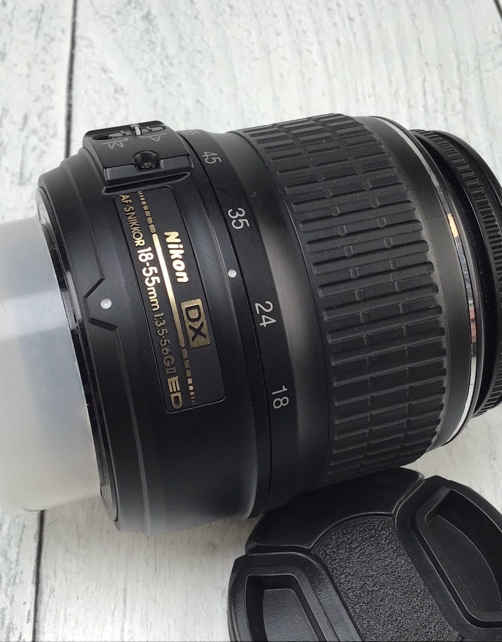 NIKON Nikon DX AF-S Nikkor 18-55mm f3.5-5.6 G II Lens Used Good