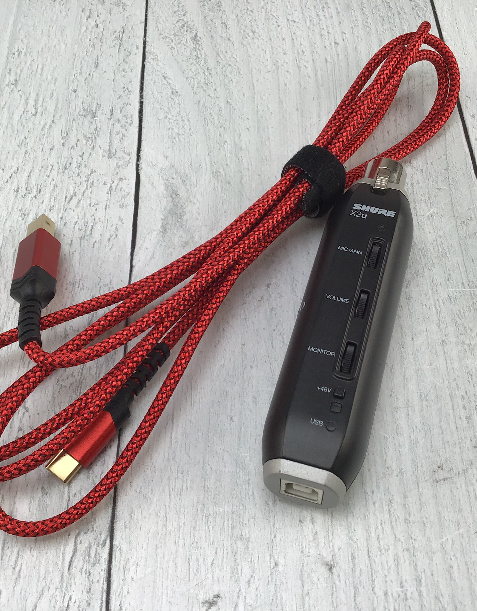 shure Shure X2U USB Signal Adapter w/ USB Cable Used Good