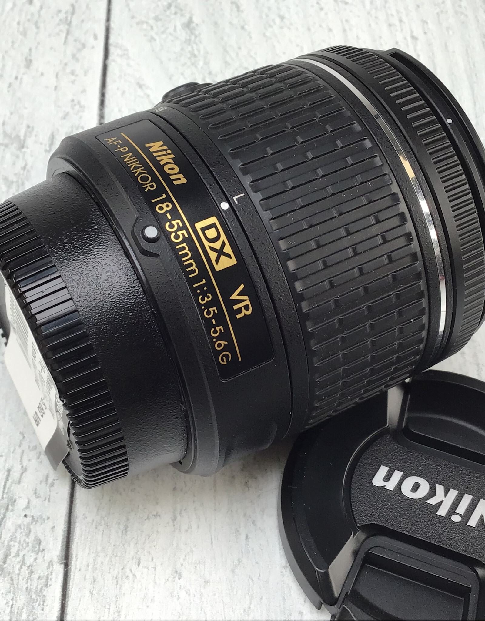 NIKON Nikon AF-P DX 18-55mm 3.5-5.6G VR Lens Used Good
