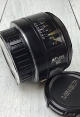 Minolta Minolta Maxxum AF 50mm F1.7 Lens Used Fair