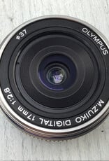 OLYMPUS Olympus 17mm f2.8 Lens for MFT Mount Used Good