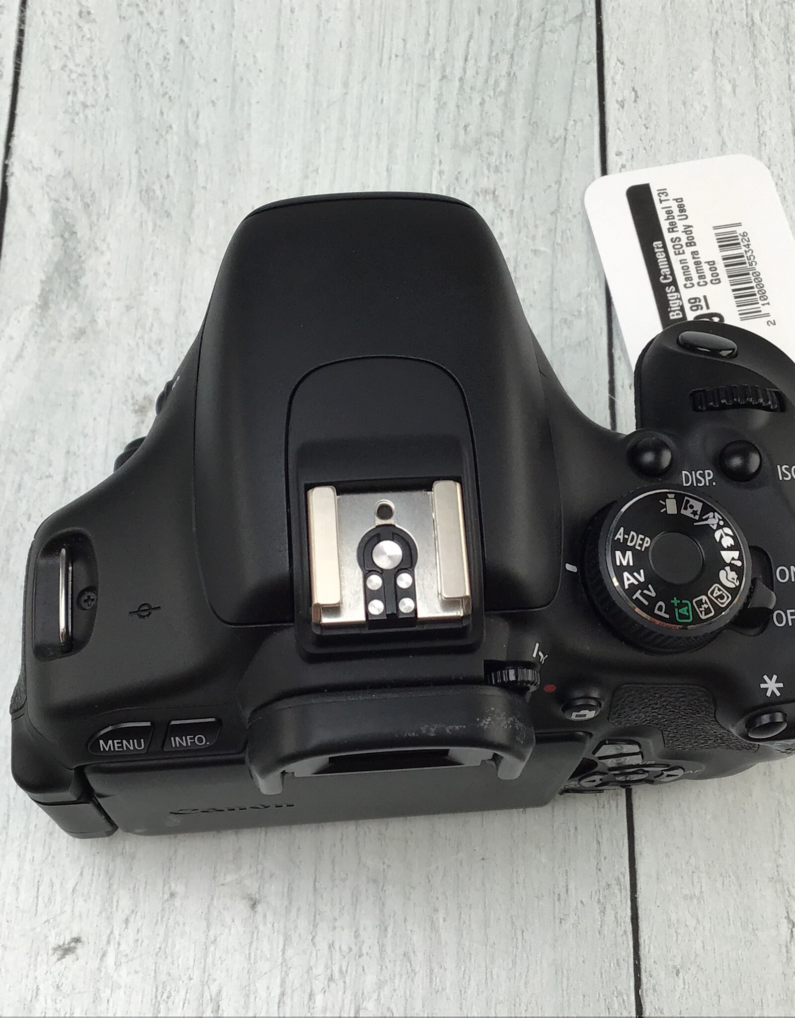 CANON Canon EOS Rebel T3i Camera Body Used Good