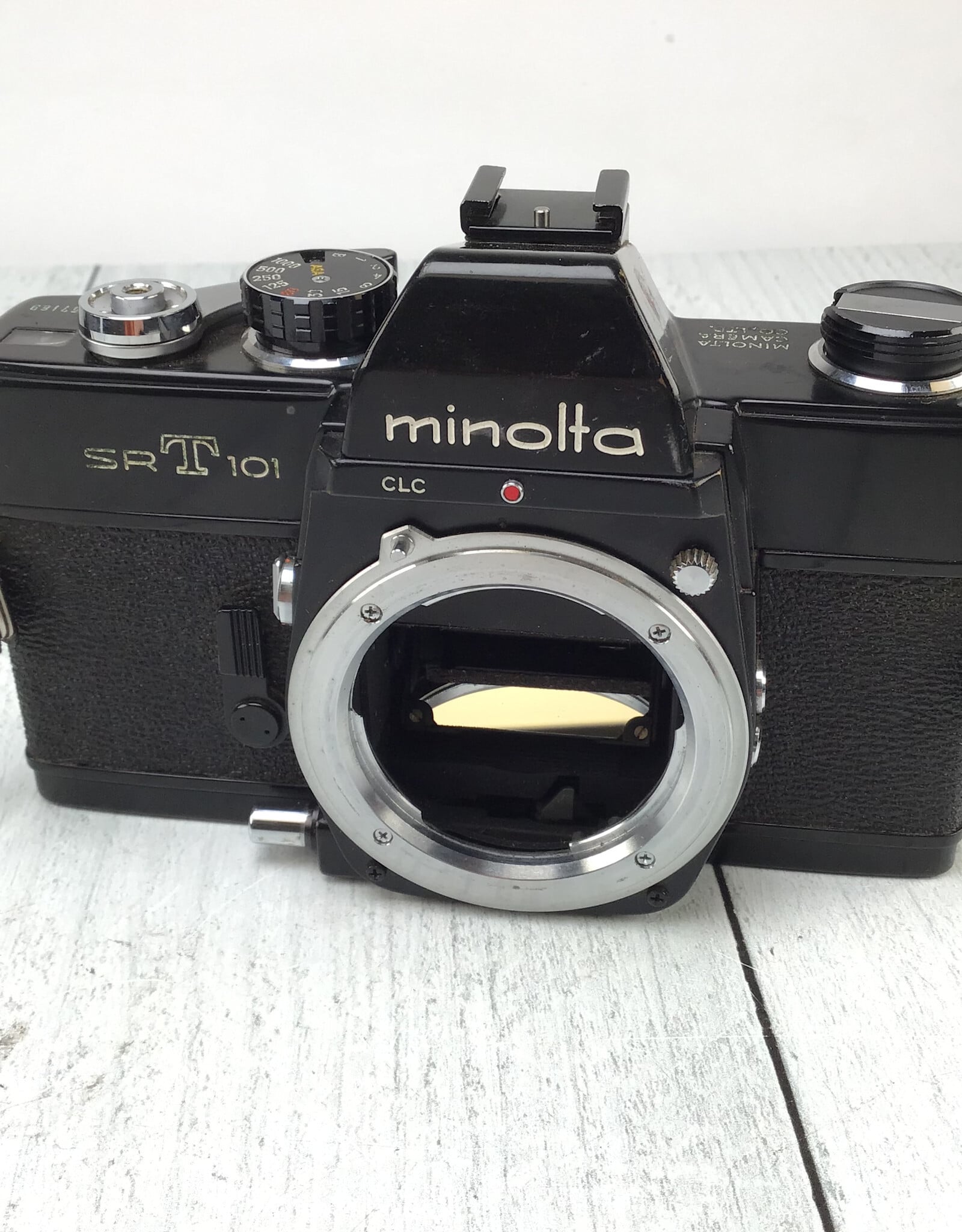 Minolta Minolta SRT101 Camera Slow Shutter Speeds Not working Used AS IS