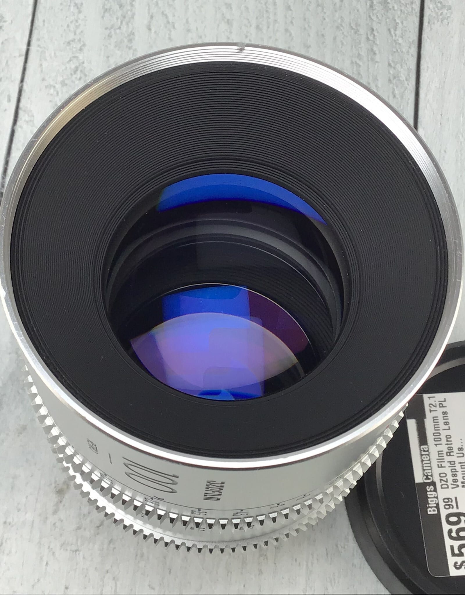 DZOFilm DZO Film 100mm T2.1 Vespid Retro Lens PL Mount Used Good