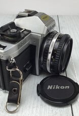 NIKON Nikon FG-20 Camera w/ Series E 50mm f1.8 Used Good