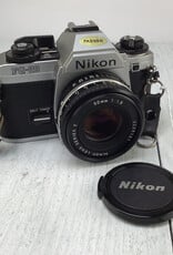 NIKON Nikon FG-20 Camera w/ Series E 50mm f1.8 Used Good