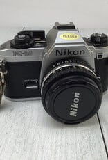 NIKON Nikon FG-20 Camera w/ Series E 50mm f1.8 Used Good