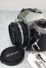 NIKON Nikon FG-20 Camera w/ Series E 50mm f1.8 Used Good