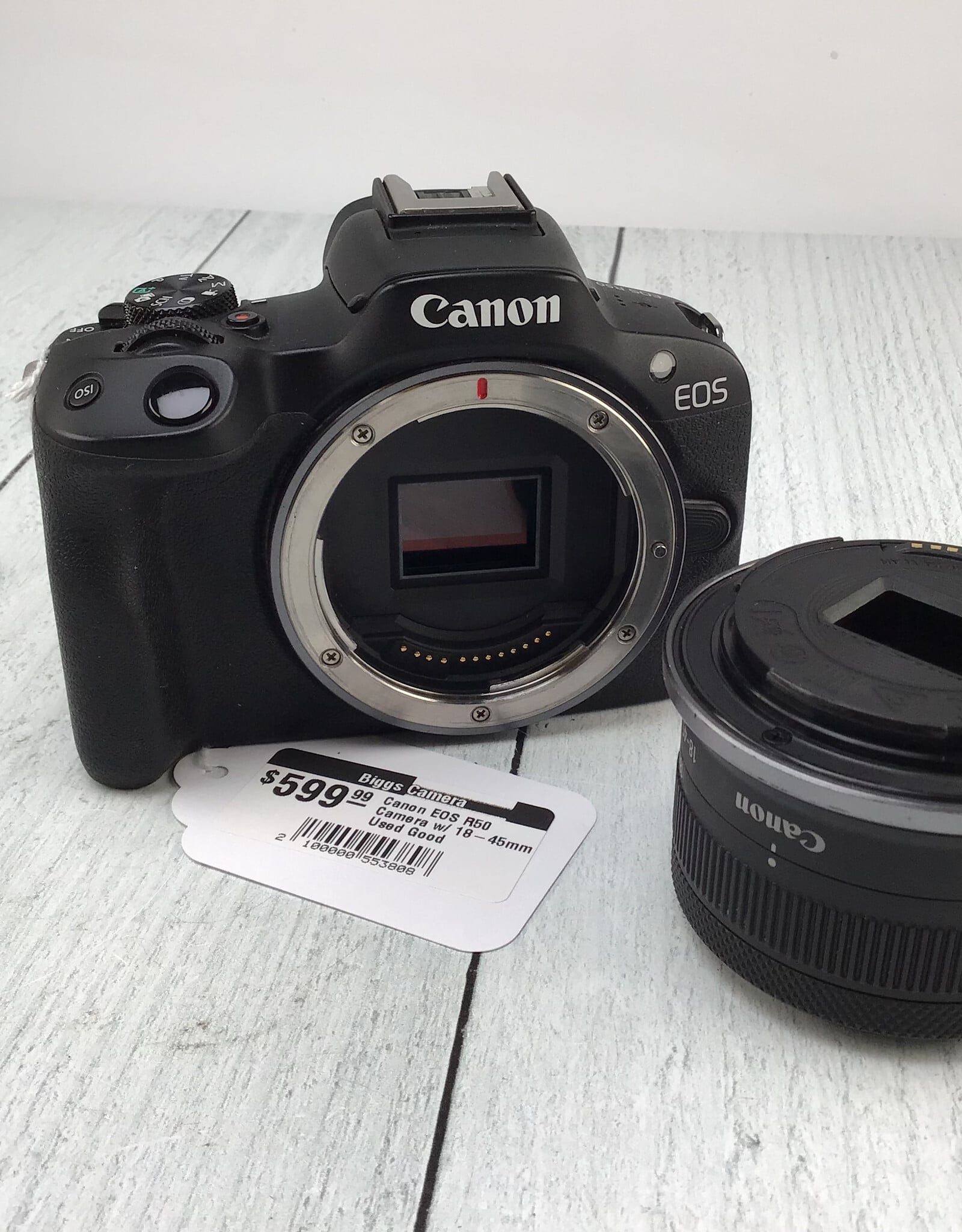 CANON Canon EOS R50 Camera w/ 18-45mm Used Good