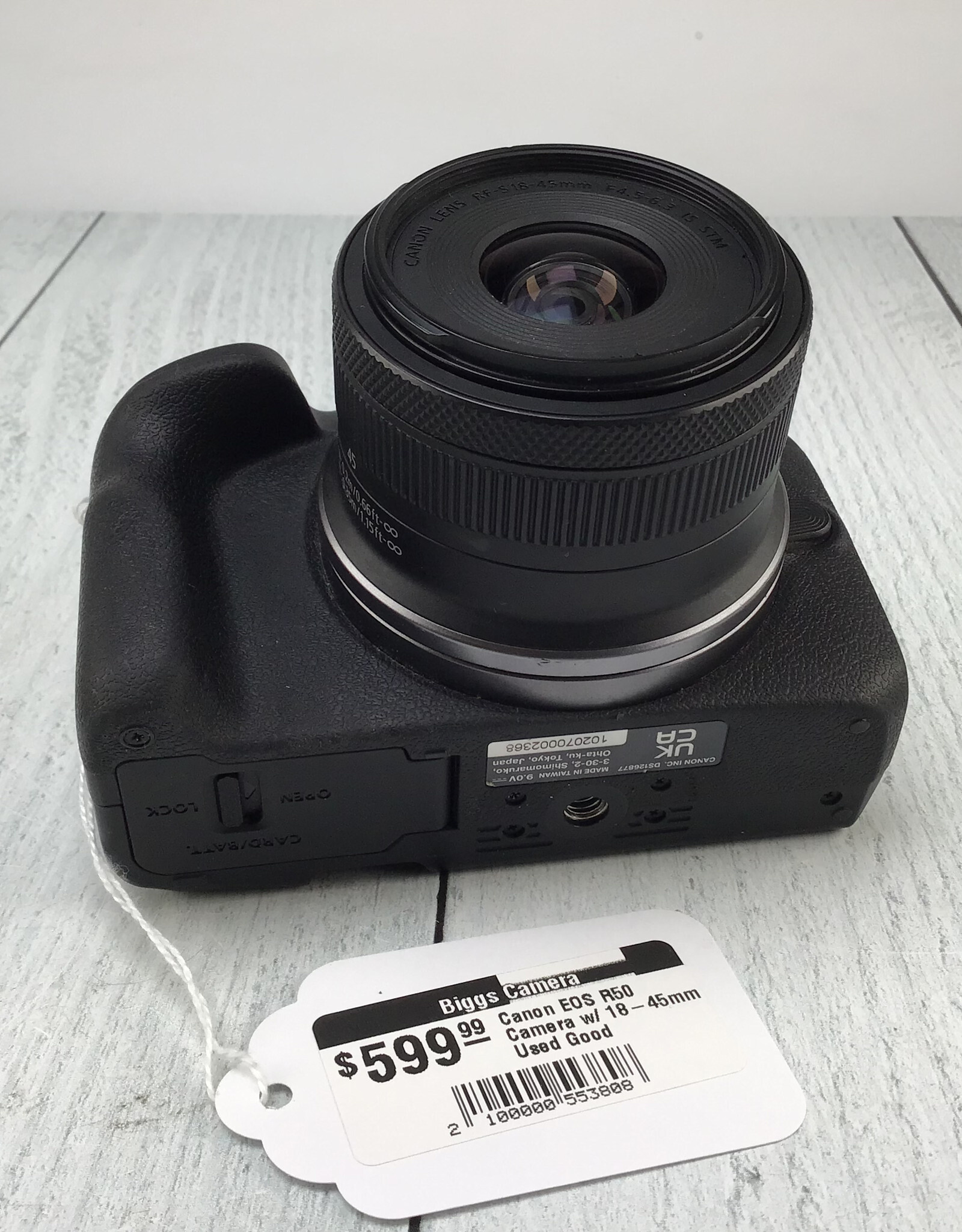 CANON Canon EOS R50 Camera w/ 18-45mm Used Good