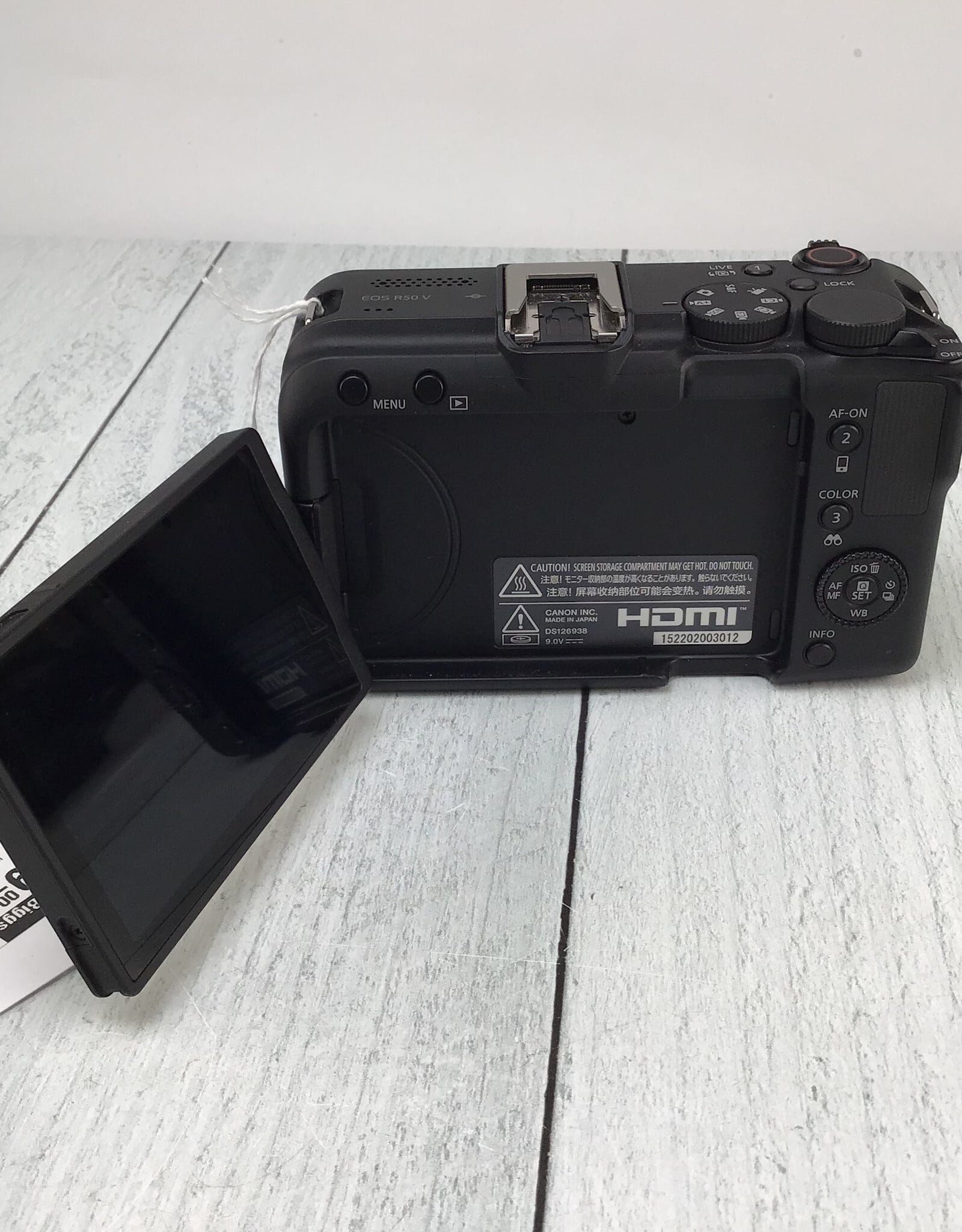 CANON Canon EOS R50 V Camera Used Good