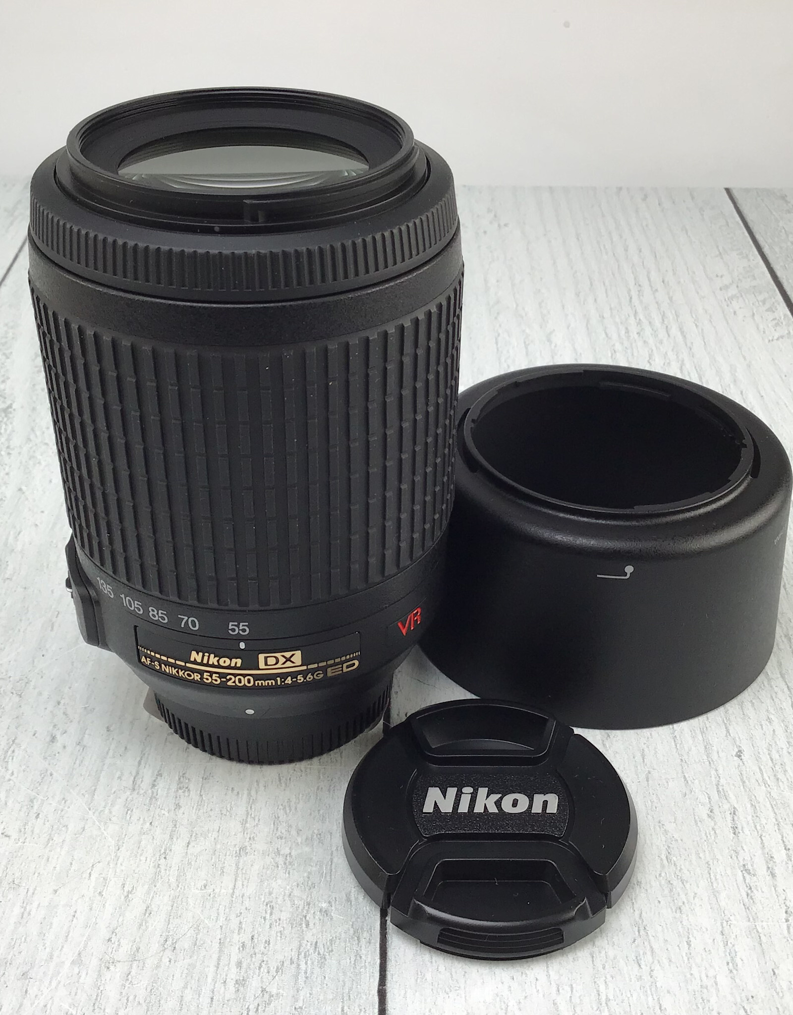 NIKON Nikon AF-S Nikkor 55-200mm f4-5.6 G VR Lens Used Good
