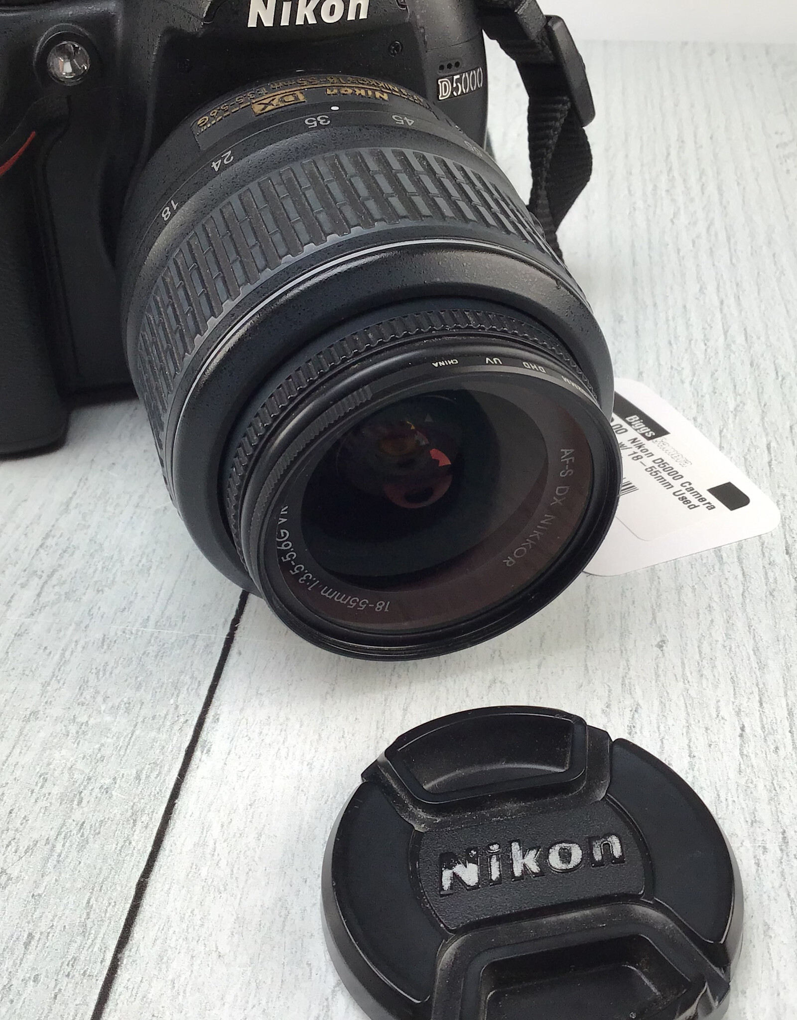 NIKON Nikon D5000 Camera w/ 18-55mm Used Fair