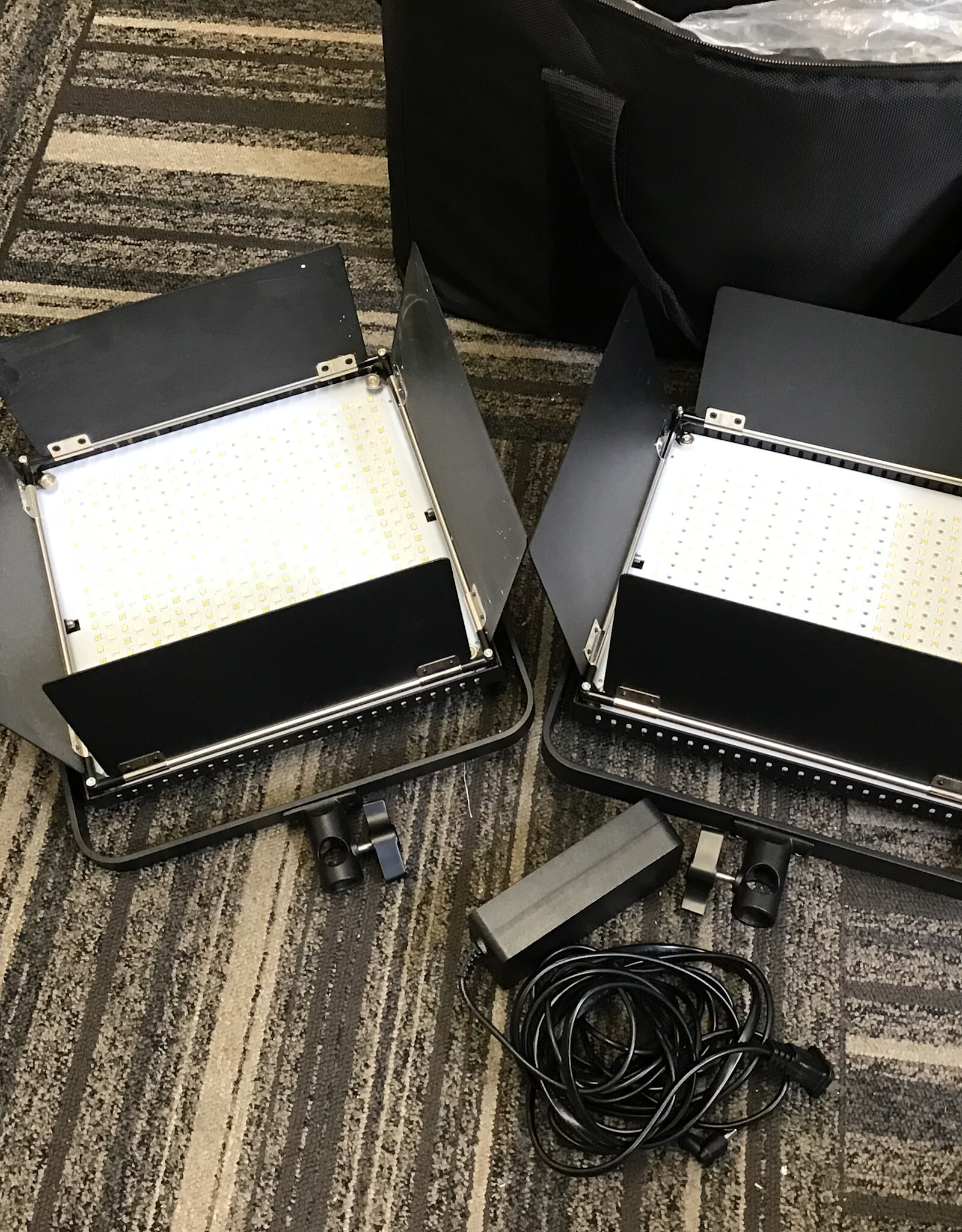 Pixel Pixel K-80 RGB 2 Panel Kit LED Lights Used Good