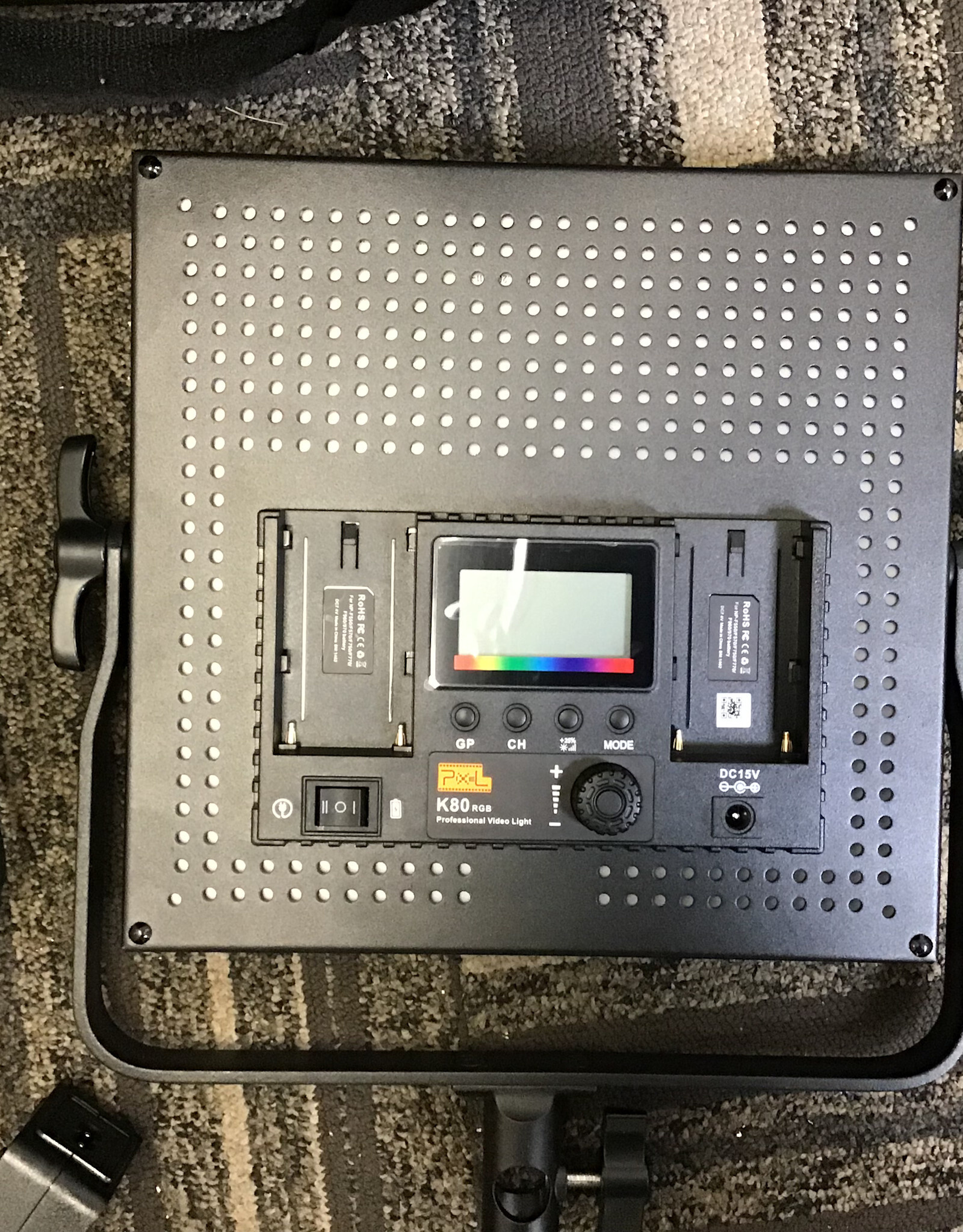 Pixel Pixel K-80 RGB 2 Panel Kit LED Lights Used Good