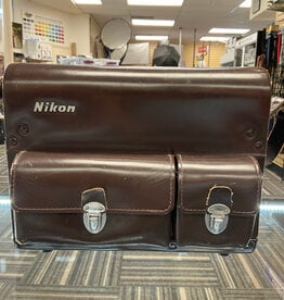 NIKON Nikon FB-5 Hard Leather Case for F Used Fair