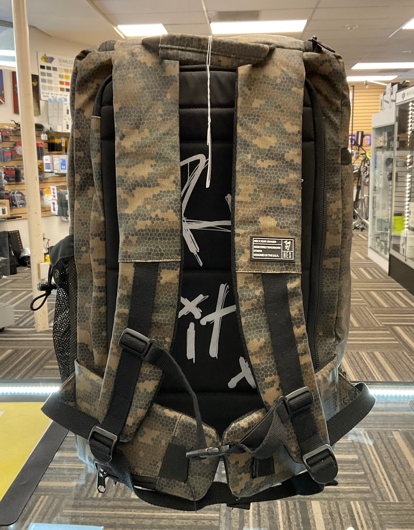 hex Hex X Rory Kramer 27.6L Backpack Used Good