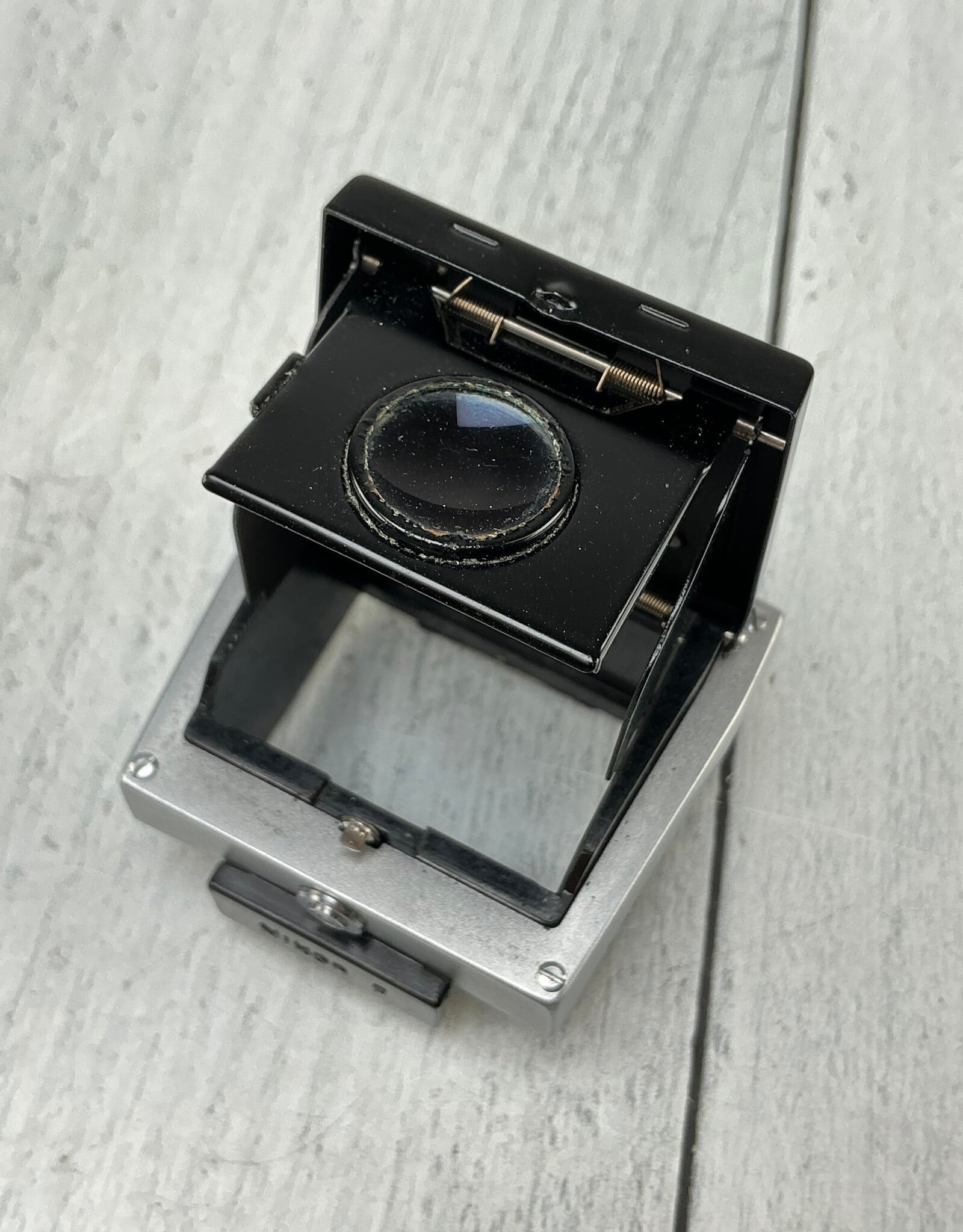 NIKON Nikon F Waist Level Finder Nippon Kogaku w/ Case Used Good