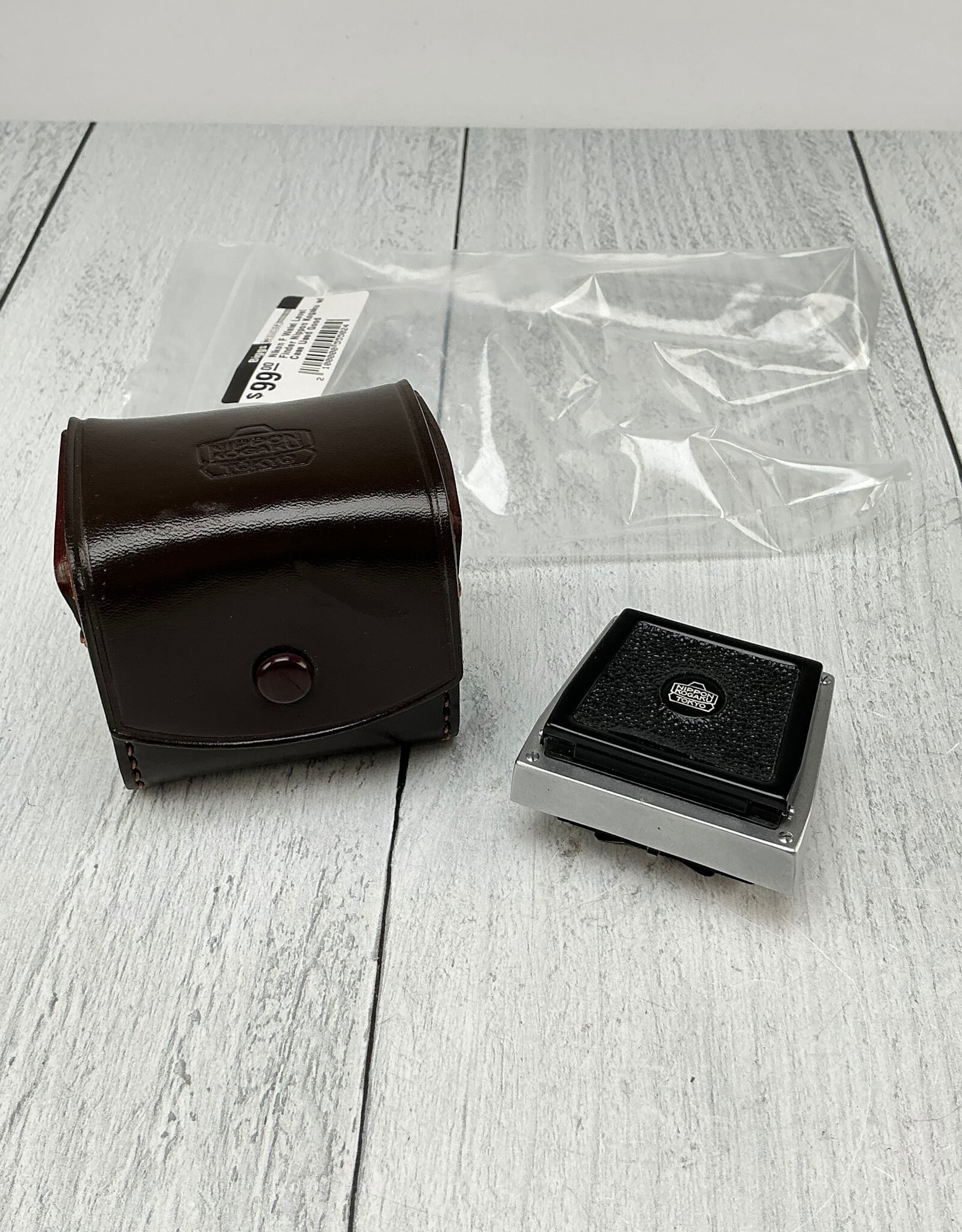 NIKON Nikon F Waist Level Finder Nippon Kogaku w/ Case Used Good