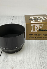 NIKON Nikon Nikkor F Metal Lens Hood for 135mm/105mm in Box Used EX