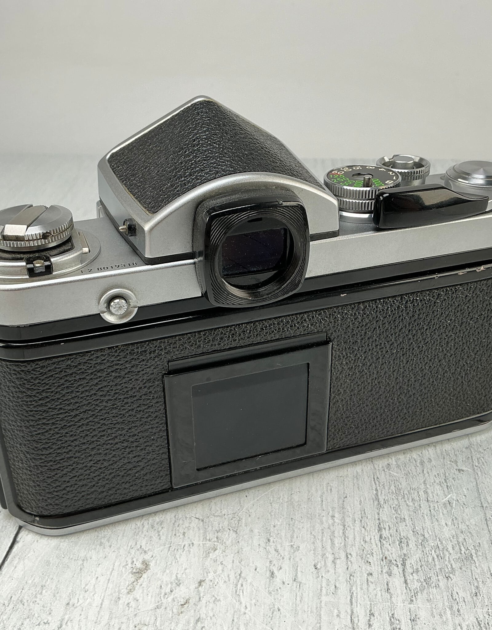 NIKON Nikon F2 w/Standard Prism Finder Silver Camera Body Used Good
