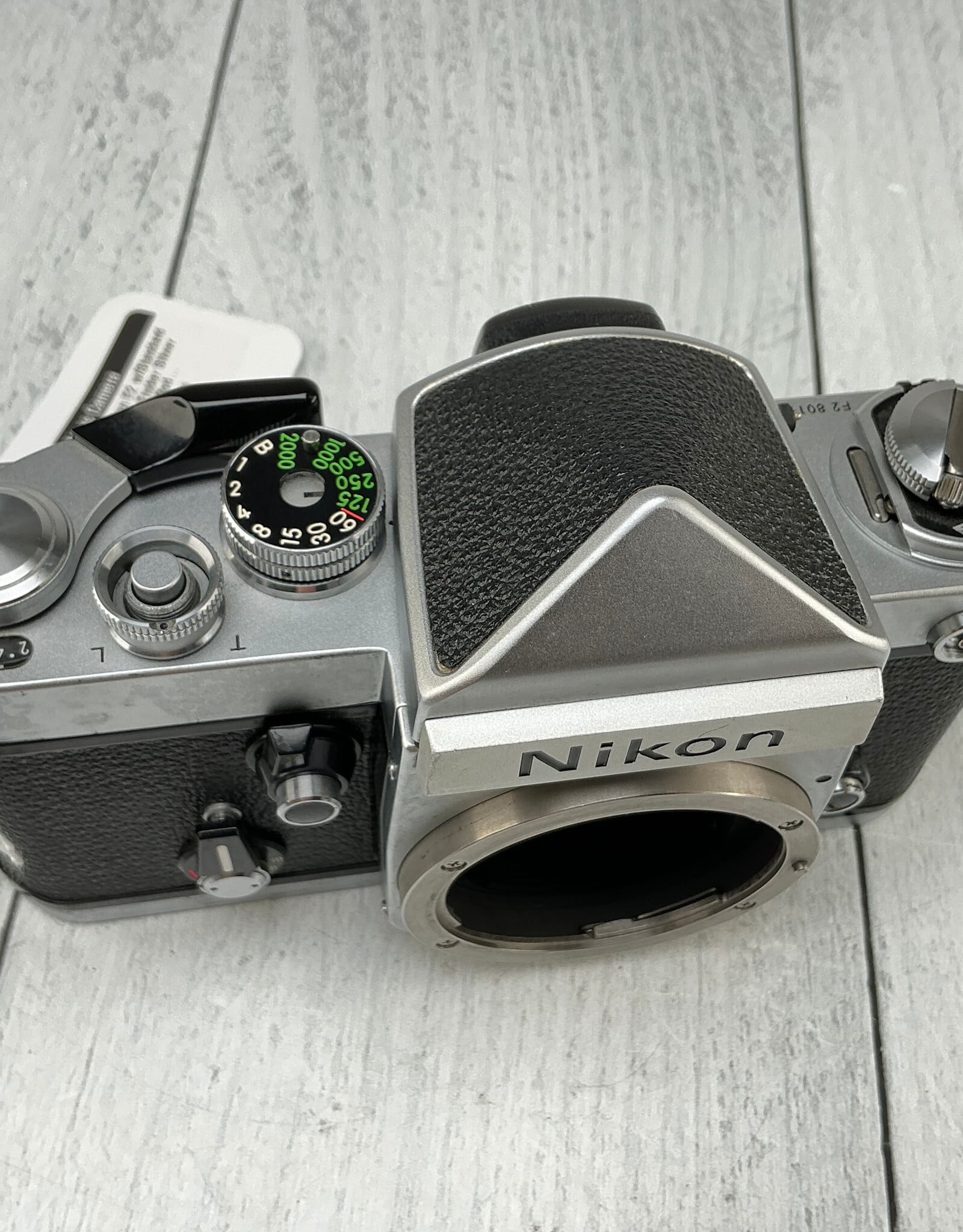 NIKON Nikon F2 w/Standard Prism Finder Silver Camera Body Used Good