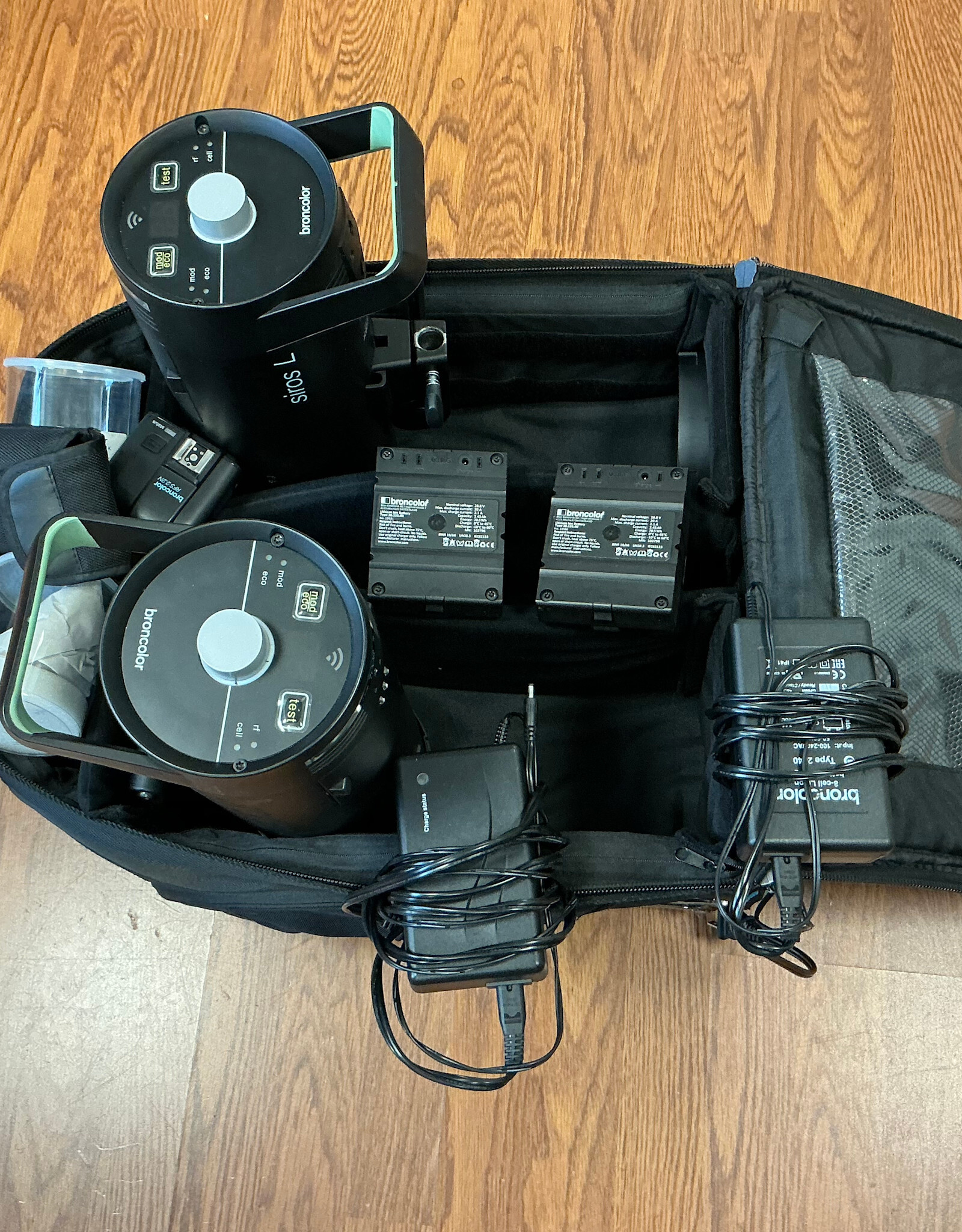 broncolor Broncolor Siros 800 L 2 Light Flash Kit Used Good