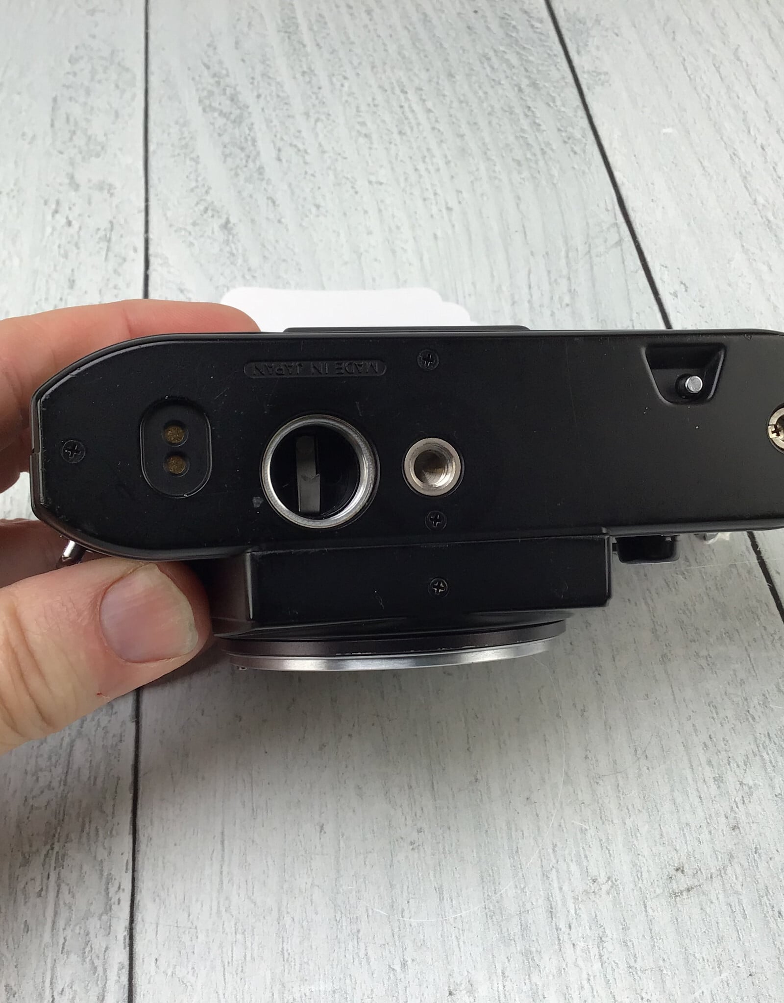 NIKON Nikon EM Body Only Missing battery door Used Camera "AS IS"