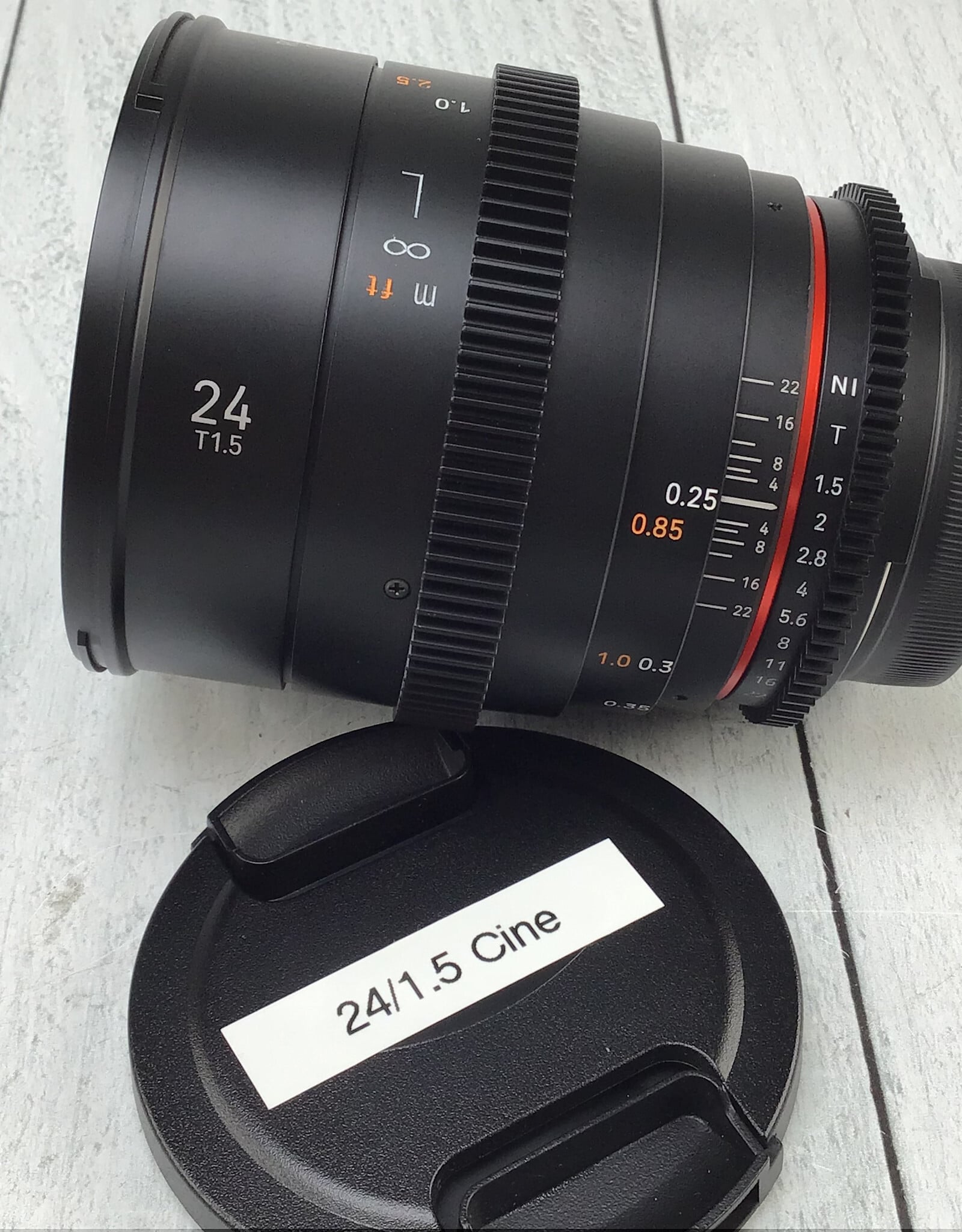 ROKINON Rokinon Cine DSX 24mm T1.5 Lens for Nikon F Mount Used Good