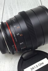 ROKINON Rokinon Cine DSX 24mm T1.5 Lens for Nikon F Mount Used Good