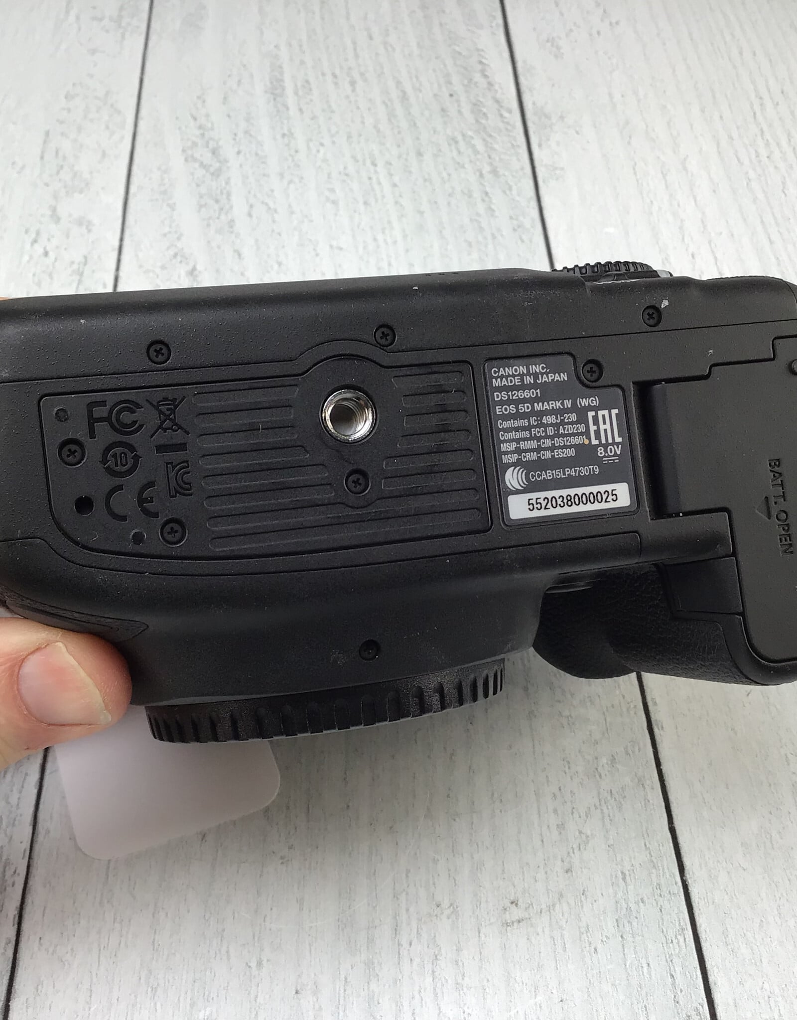 CANON Canon 5D Mark IV Camera Body Used Good