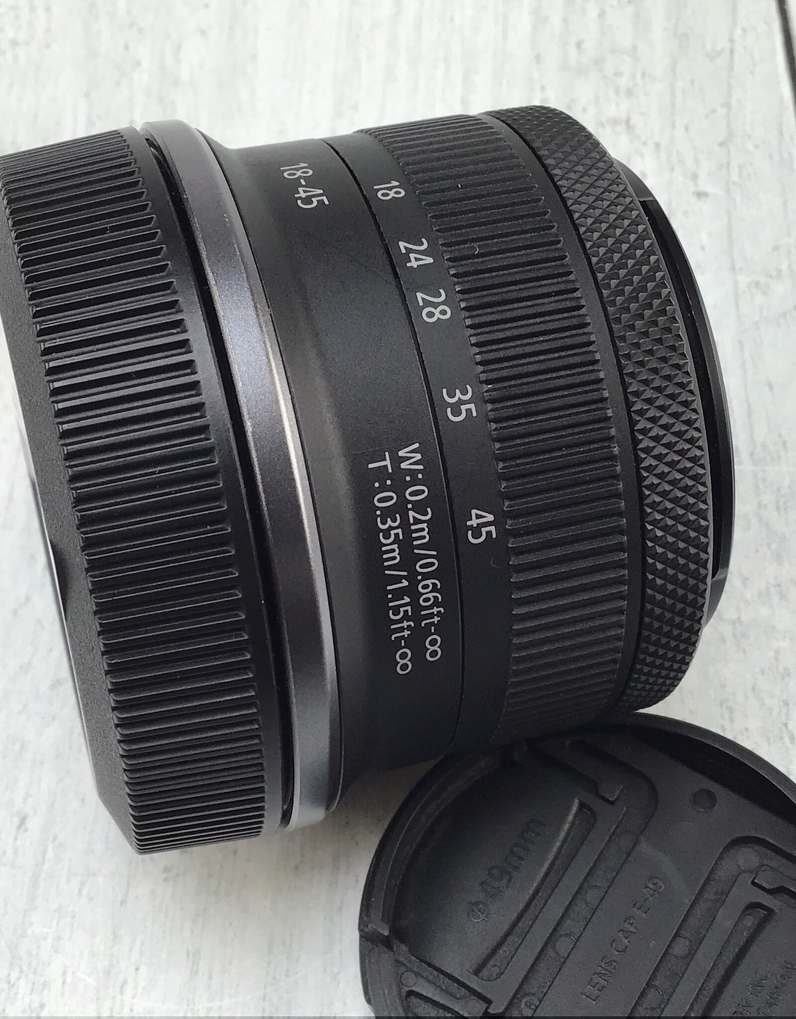 CANON Canon RF-S 18-45mm f4.5-6.3 IS STM Lens Used Good