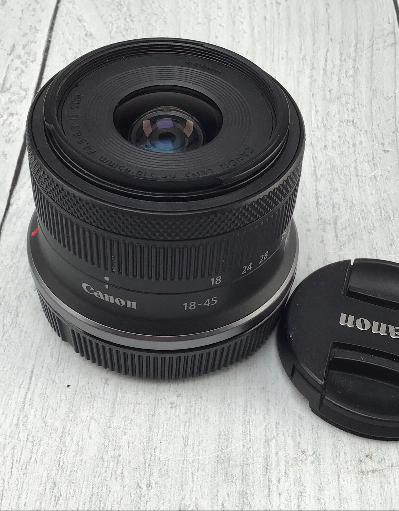 CANON Canon RF-S 18-45mm f4.5-6.3 IS STM Lens Used Good