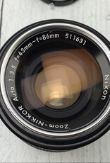 NIKON Nikon 43-86mm F3.5 Non AI Lens Used Fair