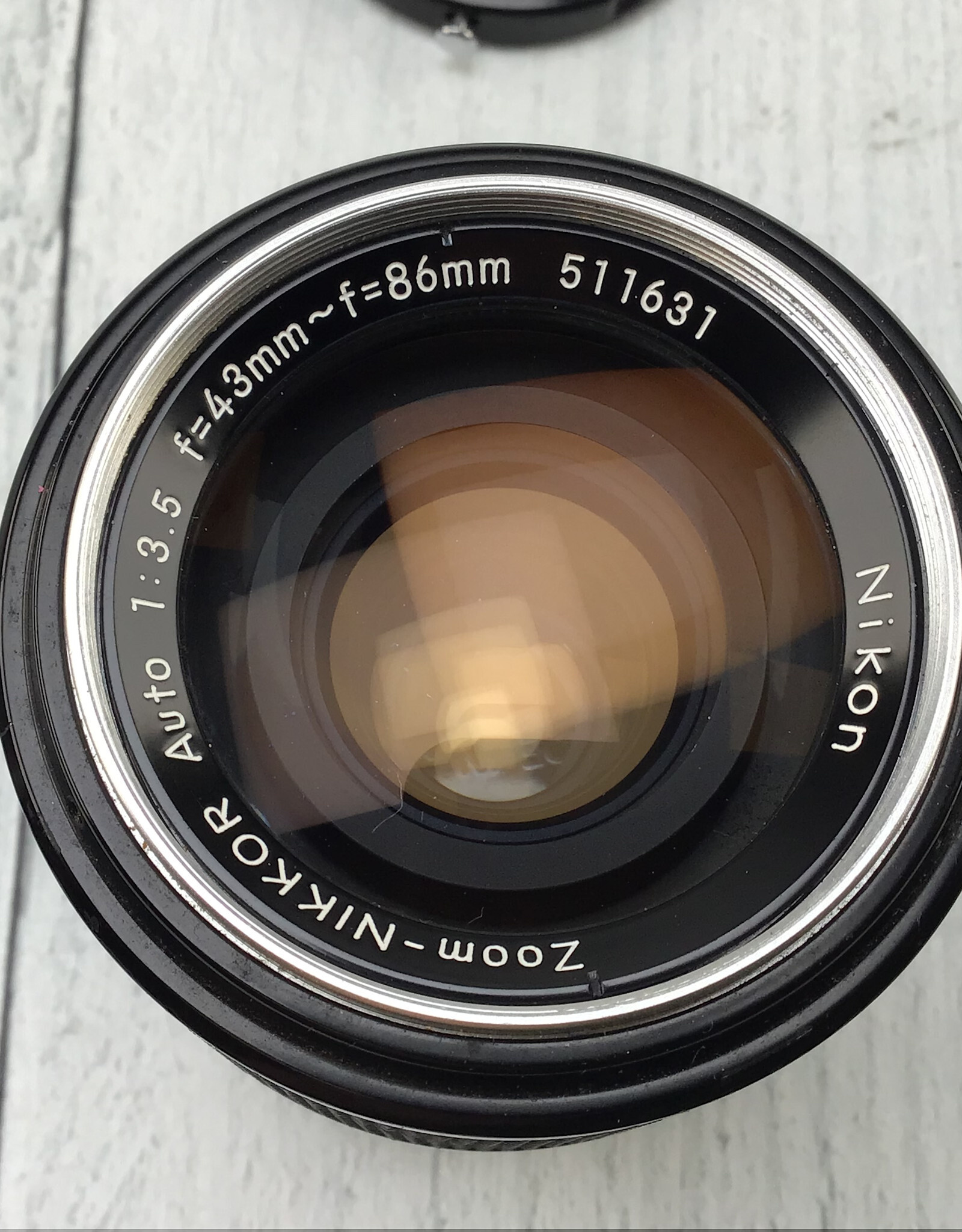 NIKON Nikon 43-86mm F3.5 Non AI Lens Used Fair