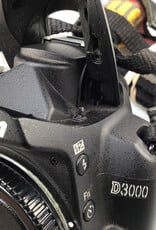 NIKON Nikon D3000 Camera Flash Wont Close Used As Is