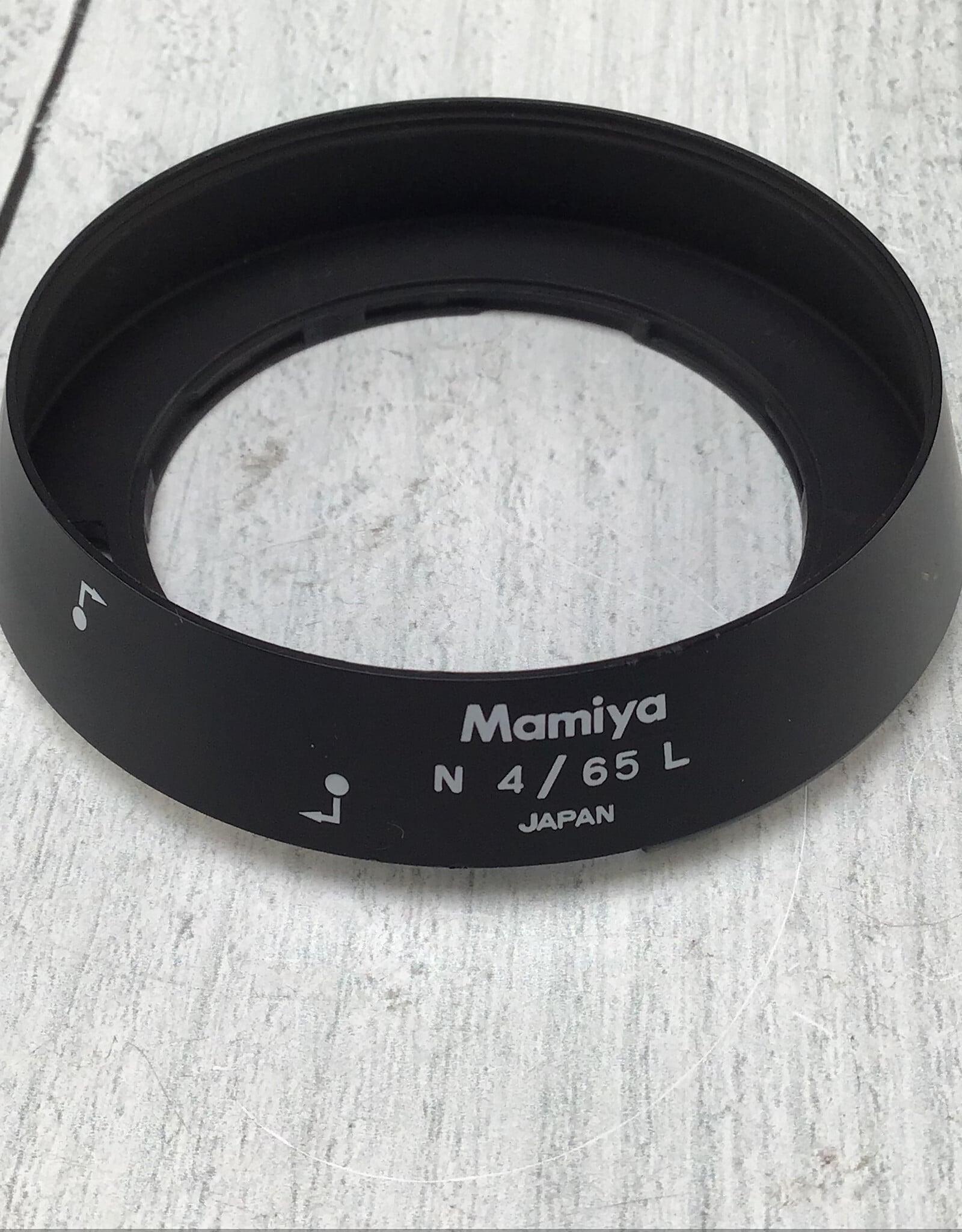 MAMIYA Mamiya N 65mm f4 L Lens Hood Used Good