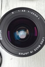 MAMIYA Mamiya 43mm L f4.5 N Lens for 7, 7II w/ Finder Used Good