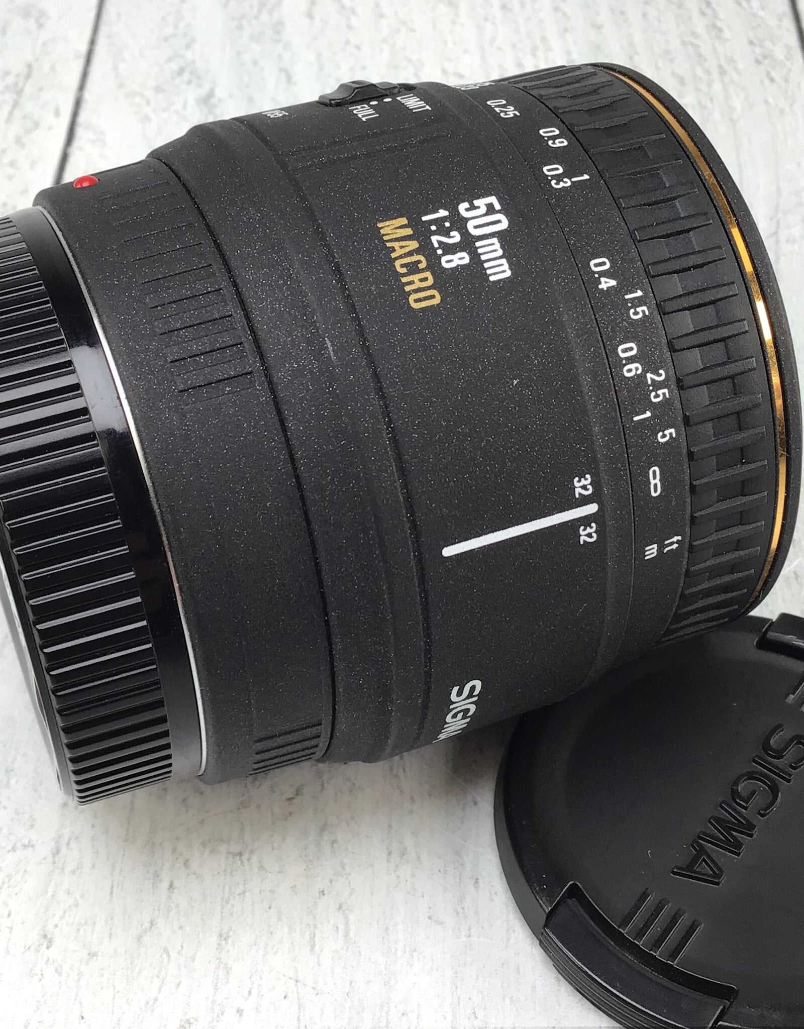 SIGMA Sigma EX 50mm f2.8 Macro Lens for Minolta Maxxum Used Good