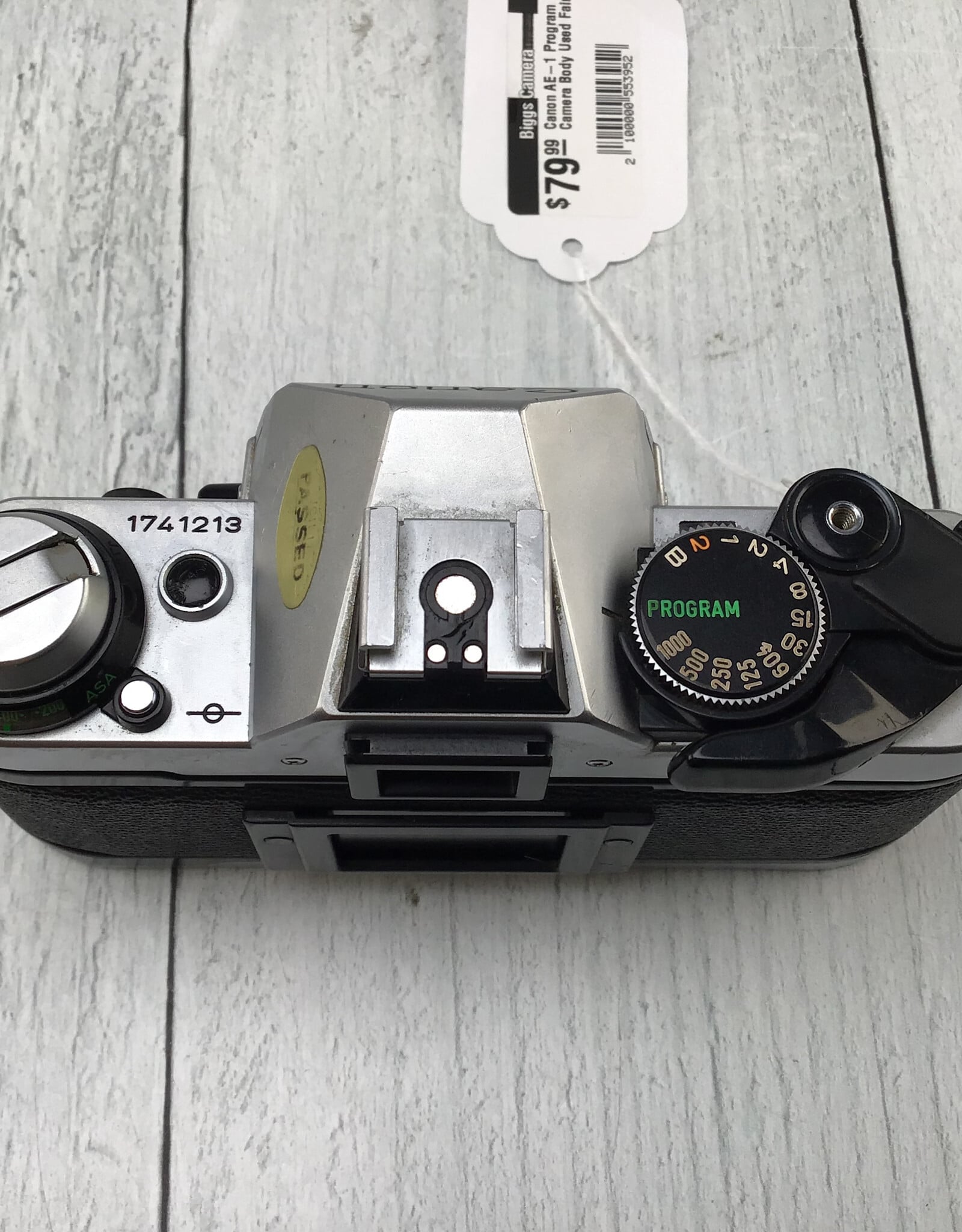 CANON Canon AE-1 Program Camera Body Used Fair