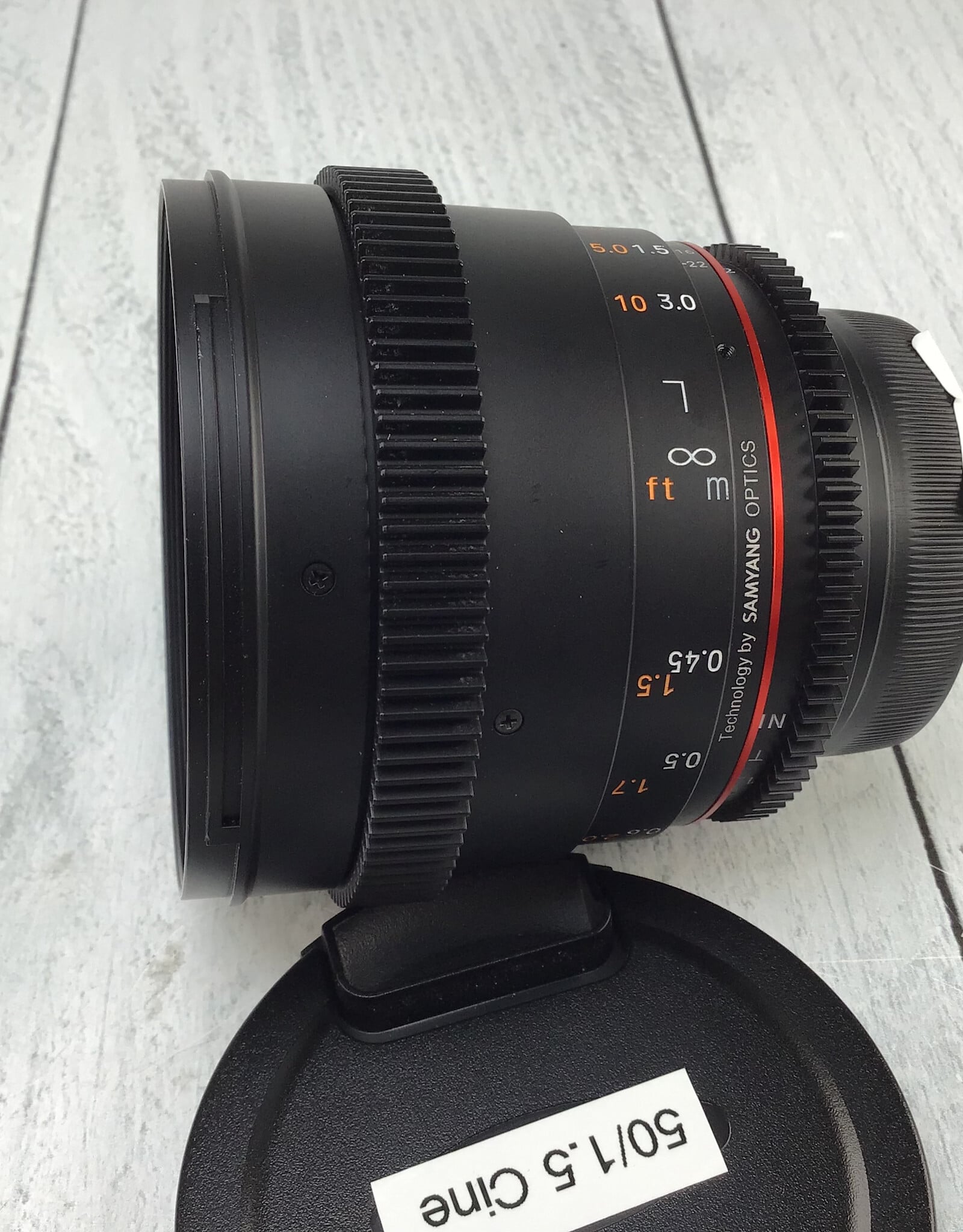 ROKINON Rokinon Cine DSX 50mm T1.5 Lens for Nikon F Used Good