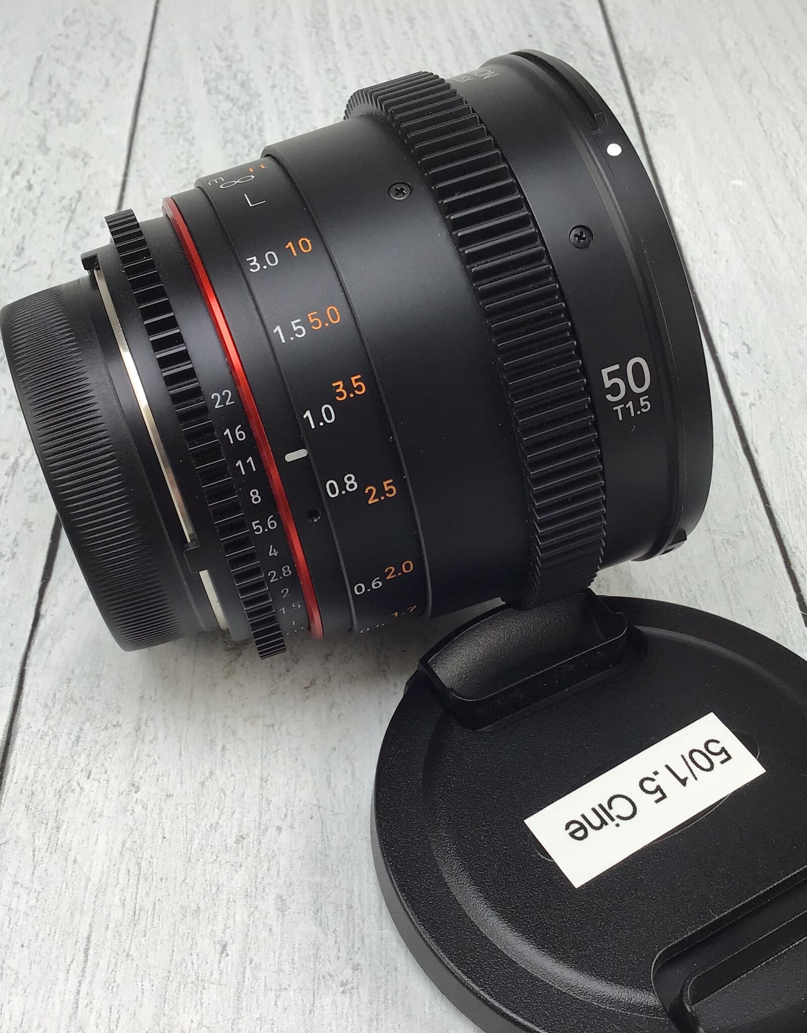 ROKINON Rokinon Cine DSX 50mm T1.5 Lens for Nikon F Used Good