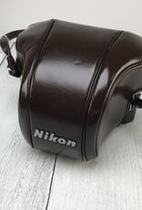 NIKON Nikon F Brown Leather Case Used Good